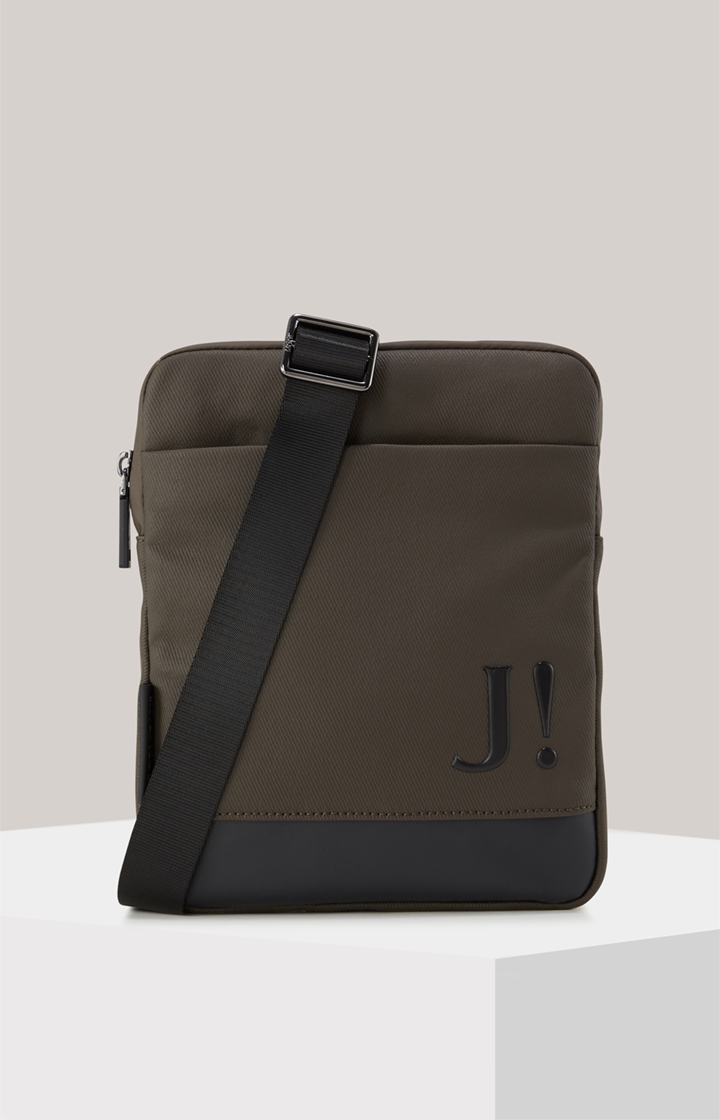 Crossbody-Schultertasche Marcena Liam in Oliv