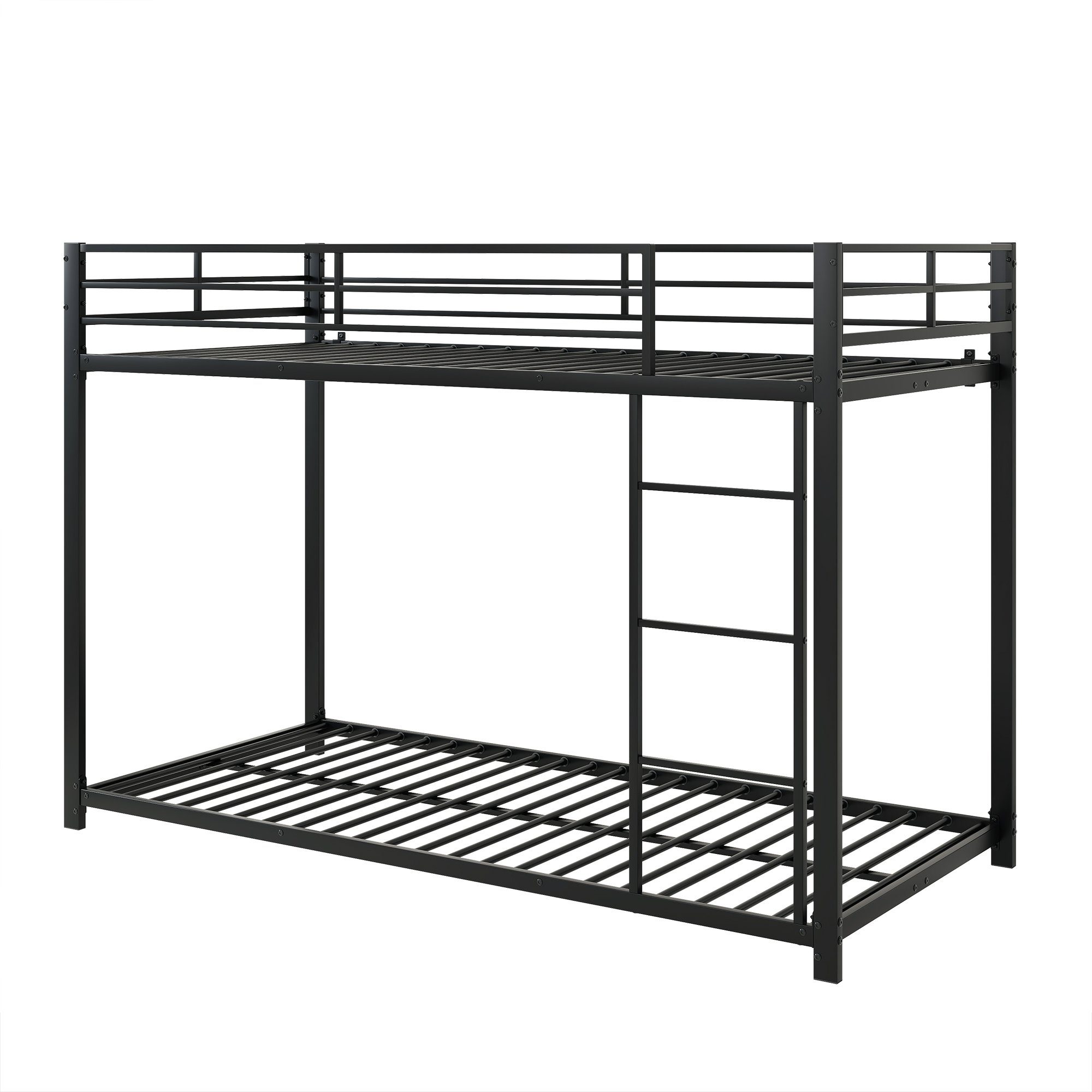 REDOM Etagenbett Bett Funktionsbett Kinderbetten Eisenbetten (Eisenetagenbetten in klassischer Form 90x200 cm), ohne Matratze