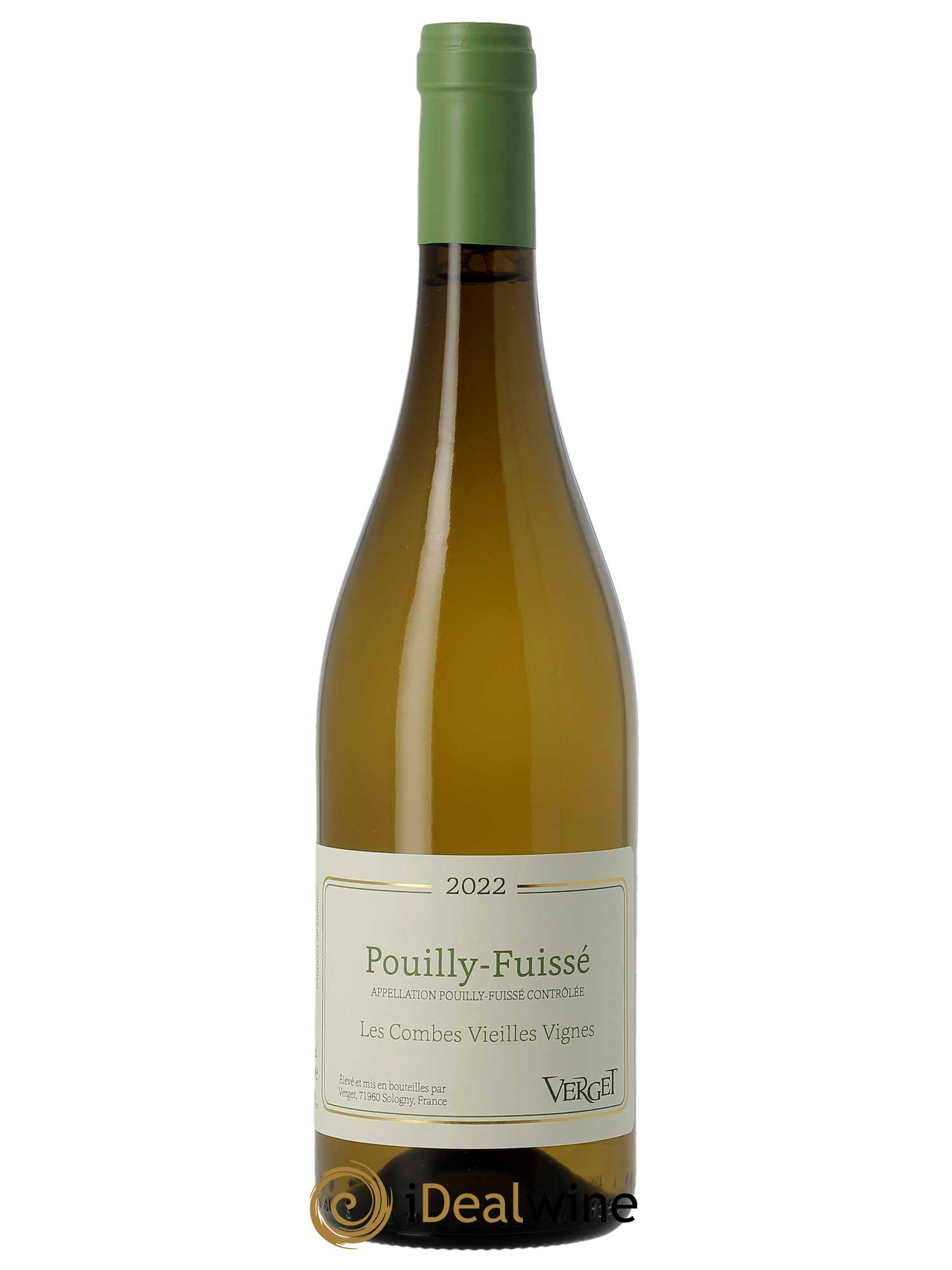 Pouilly-Fuissé Les Combes Vieilles Vignes Verget  2022 - Lot de 1 Bouteille