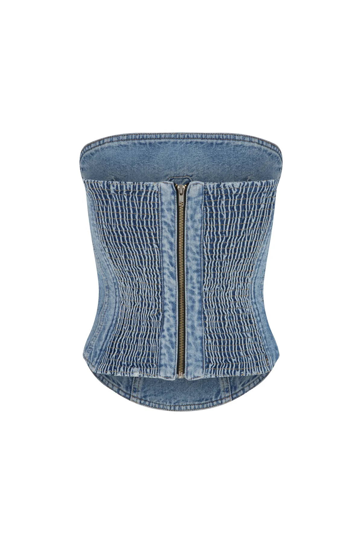 SAGAZA  Bustier - Blau - Unifarben