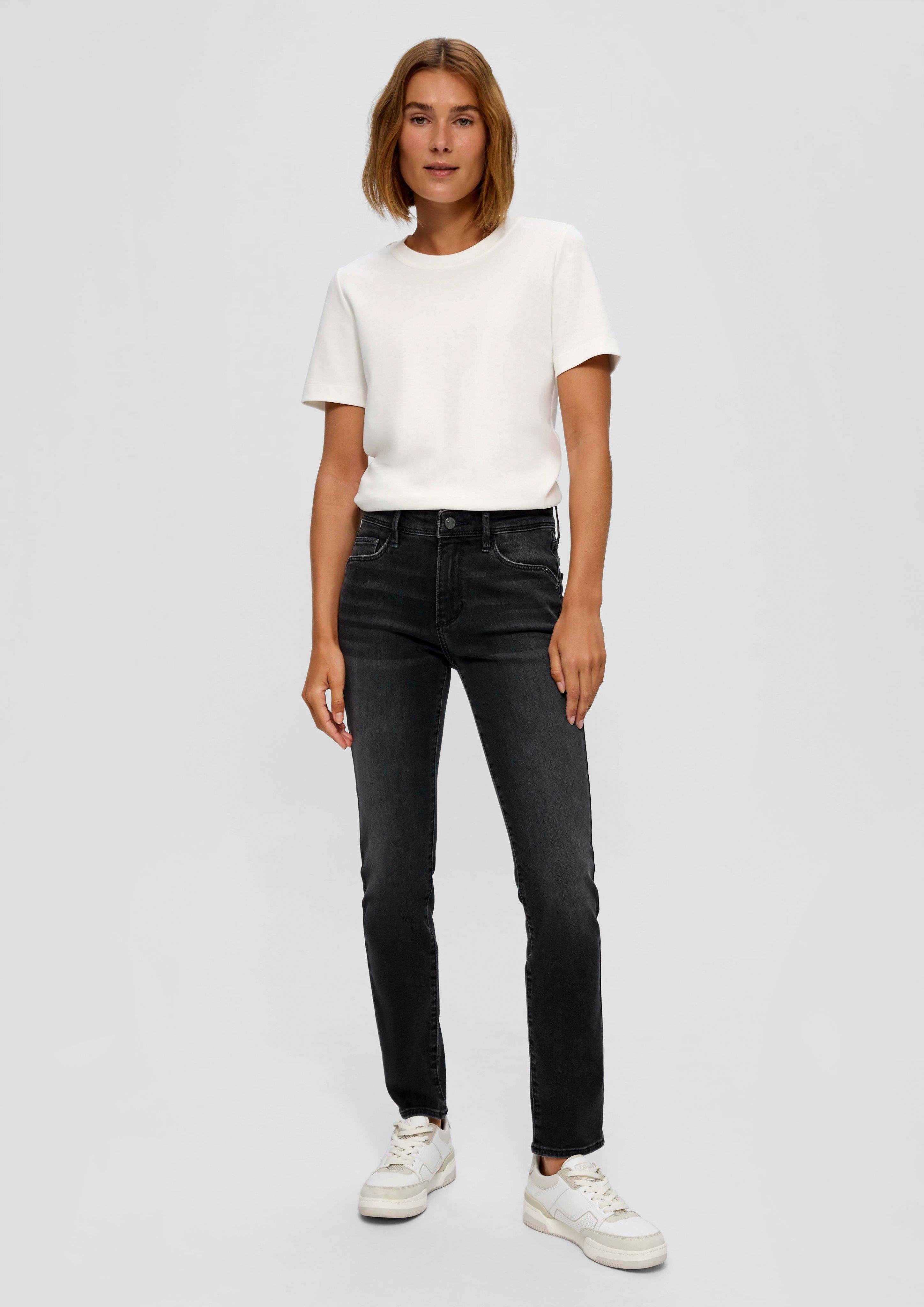 Jeans Betsy / Slim Fit / Mid Rise / Slim Leg / Baumwollstretch  2135805-97Z6