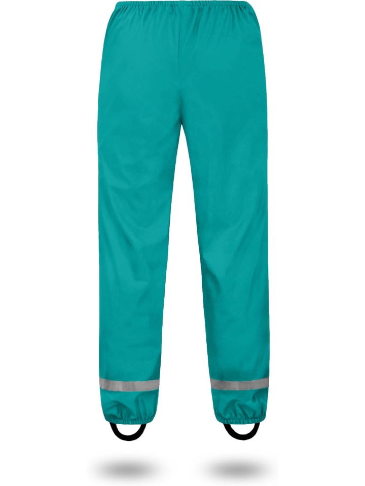 Normani Outdoor Sports Kinder Regenhose York in Petrol günstig kaufen