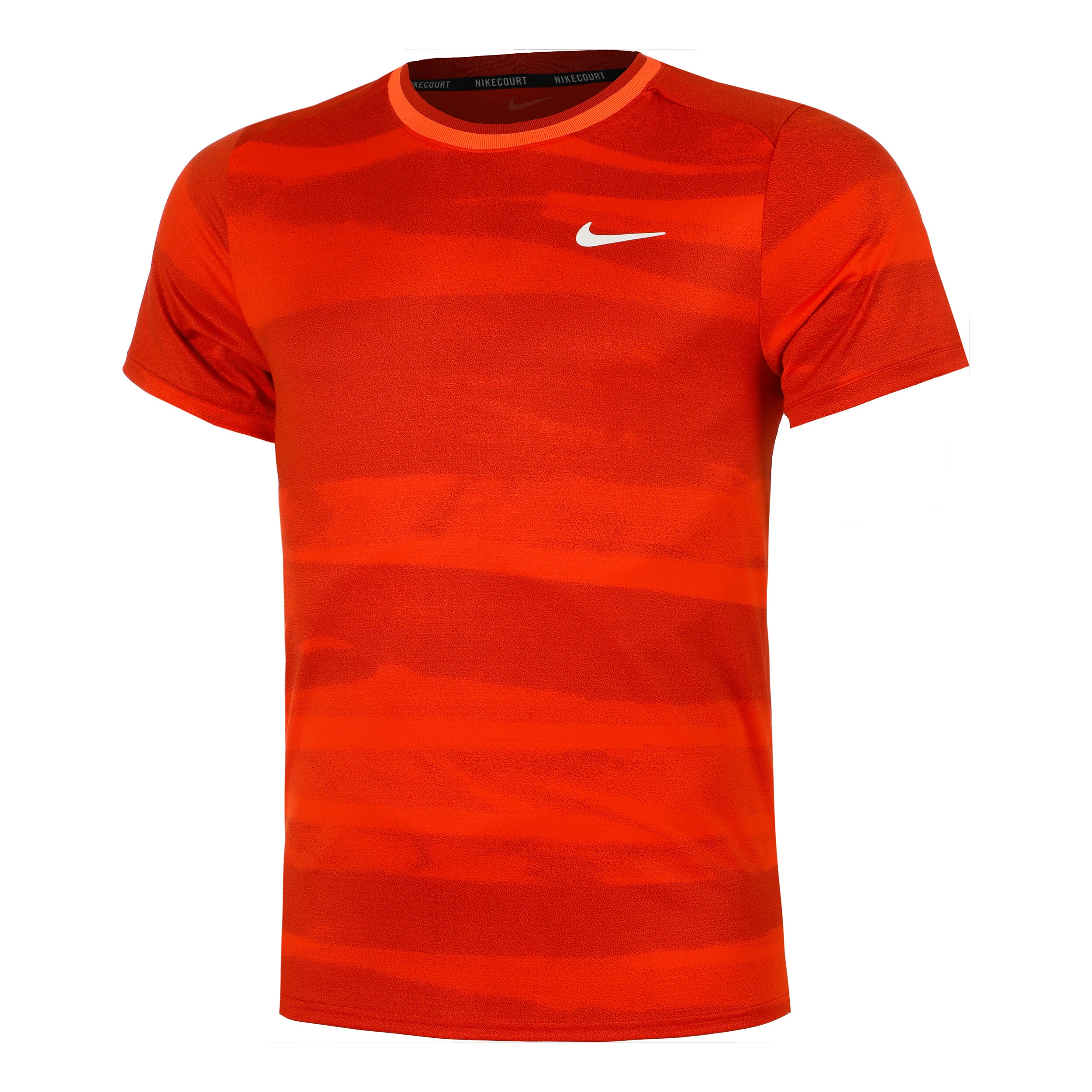 Dri-Fit Advantage Print T-Shirt Herren - Rot