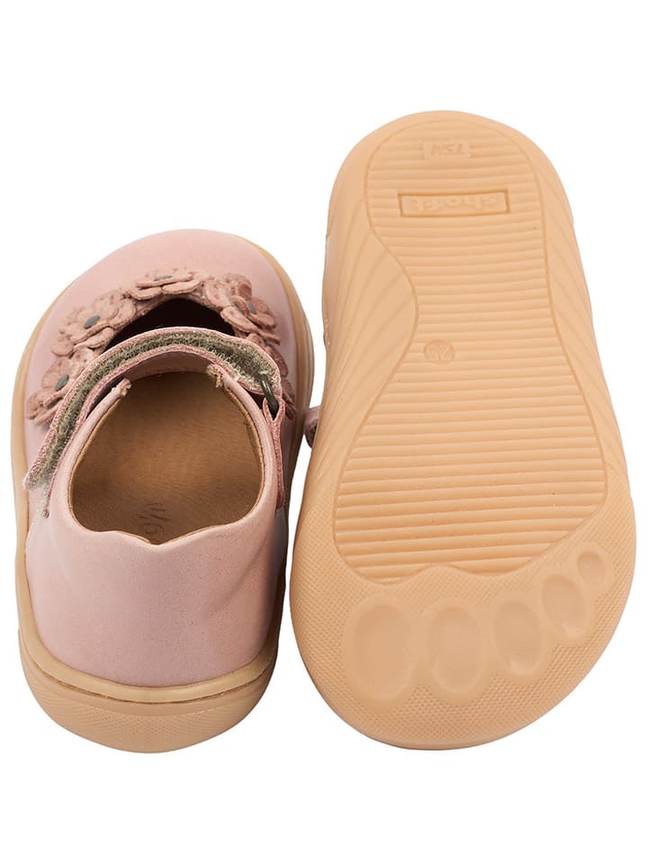 POM POM Leder-Barfußschuhe in Rosa günstig kaufen