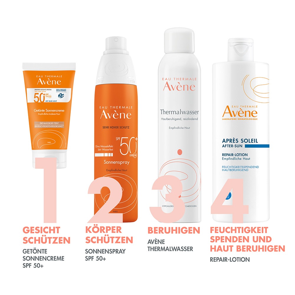 AVENE Sonnencreme SPF 50+ getönt