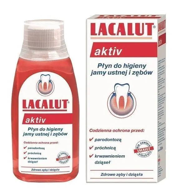 Στοματικό διάλυμα Lacalut Aktiv