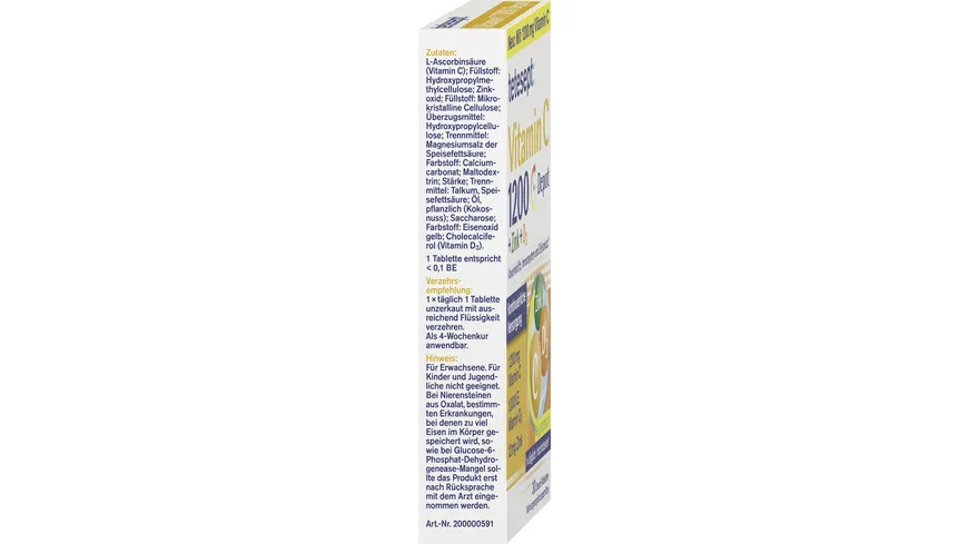 tetesept Vitamin C 1000 + Zink + D3 40 Stück