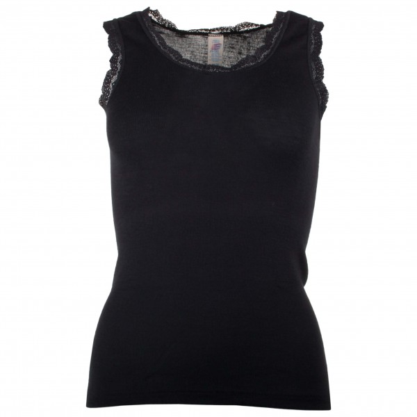 Engel - Women's Achselshirt mit Spitze - Merinounterwäsche