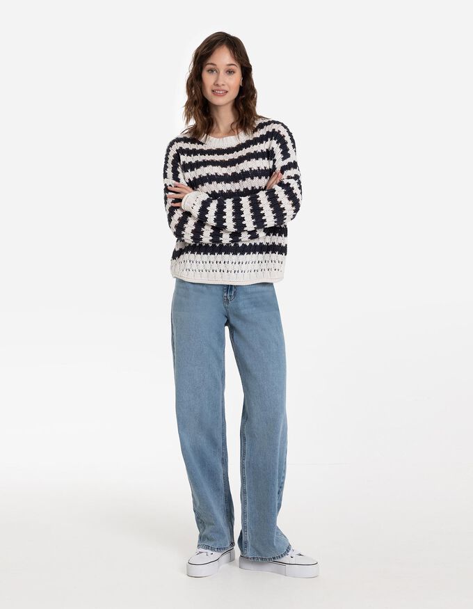 Strickpullover - Fledermausärmel
