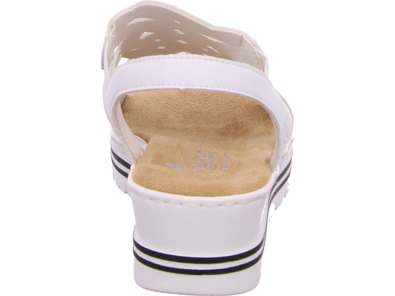 RIEKER Mädchen Sandalen weiss