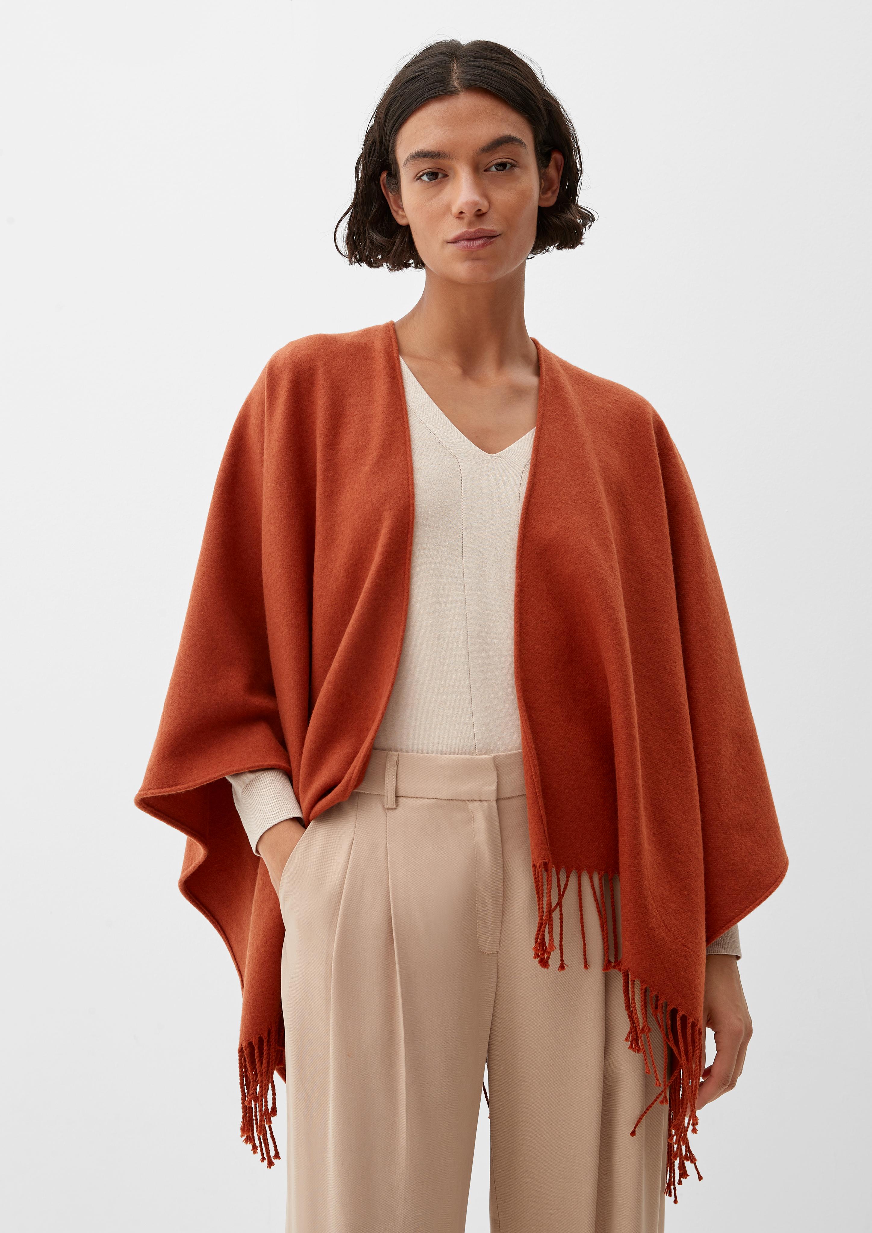 Poncho aus Viskosemix  2121039-2900