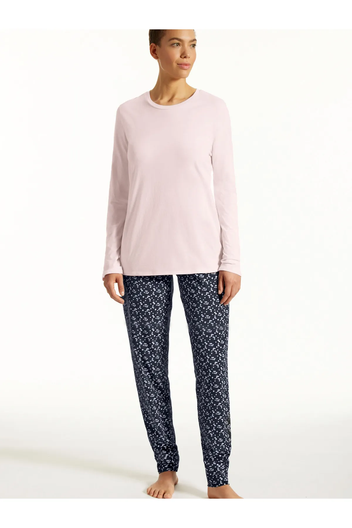 Schiesser  Pyjama set - Rot - Geometrisches Muster