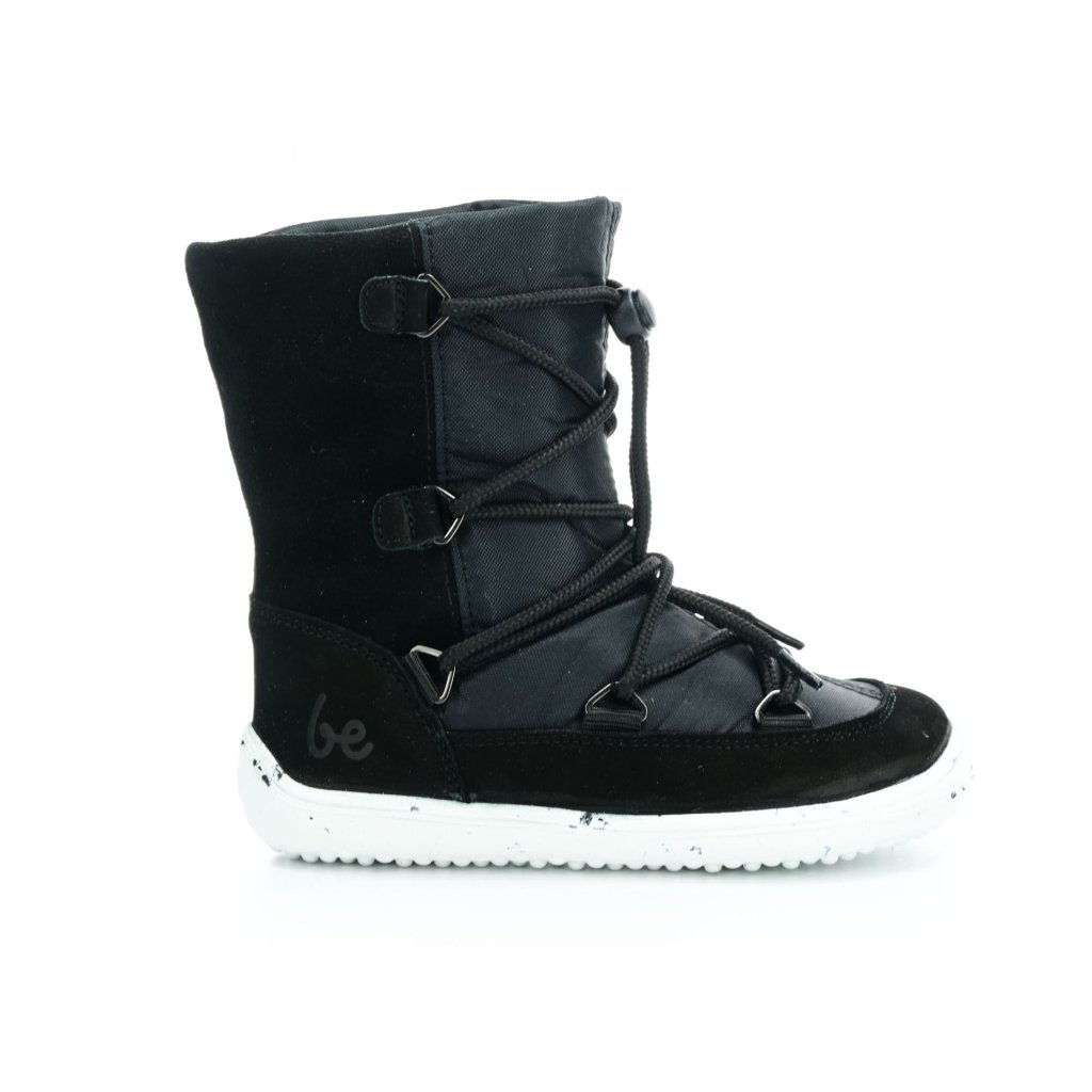 Be Lenka Snowfox Kids 2.0 Schwarz Winterbarfußschuhe