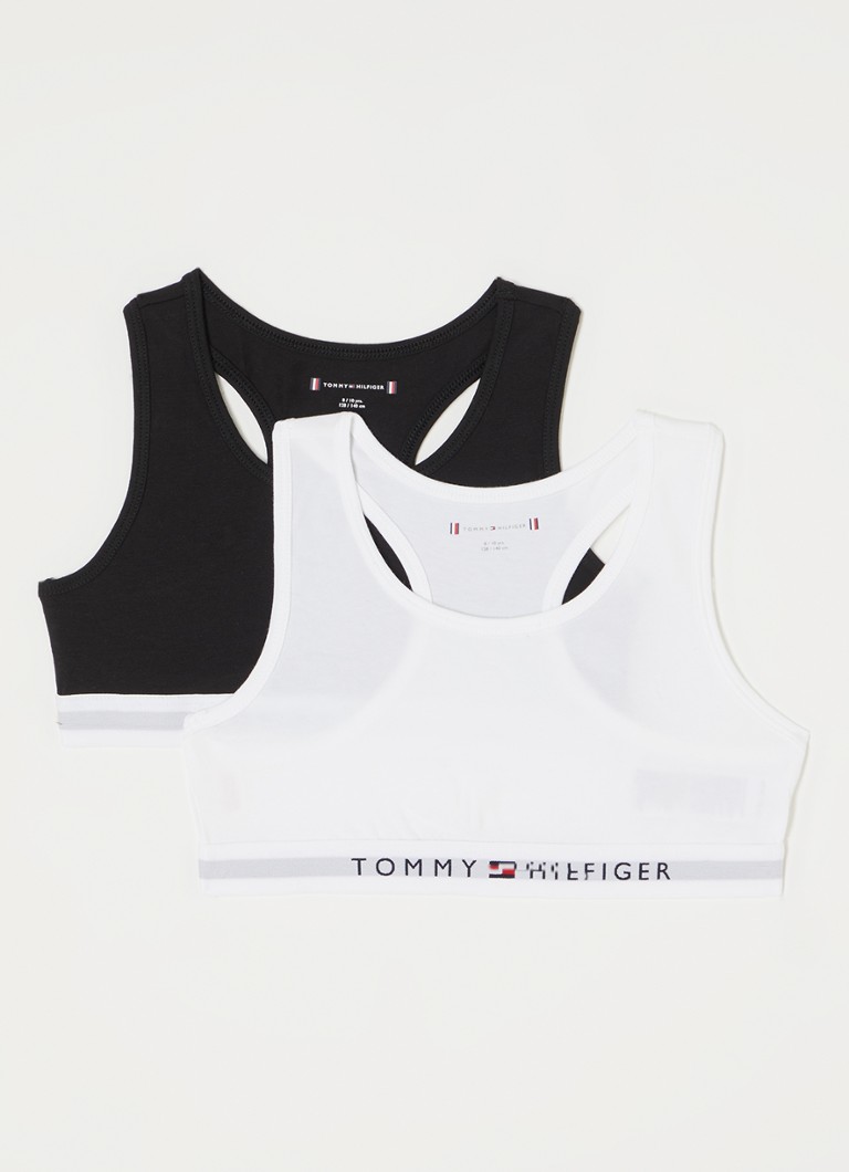 Tommy Hilfiger Bralette with logo band in 2-pack