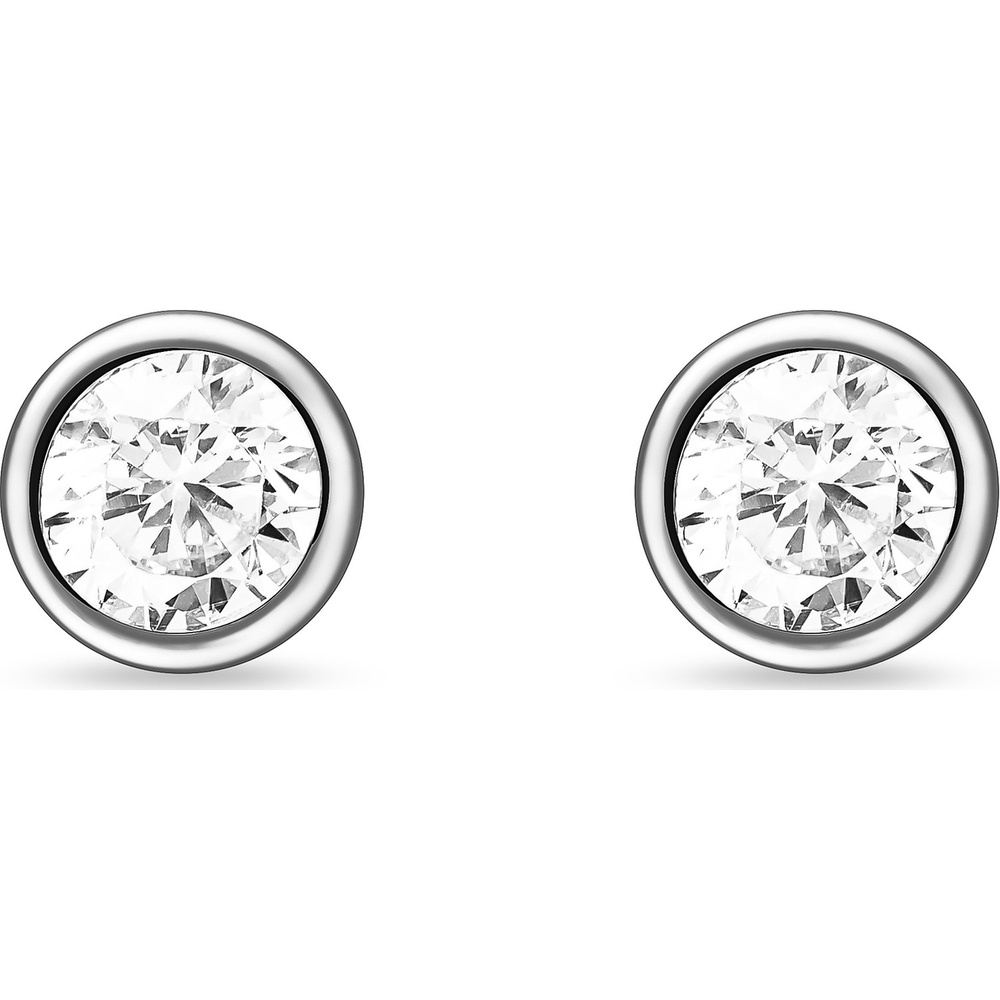 FAVS Boucles d'oreilles à fermoir à poussette 925 Argent Boucles d'oreilles