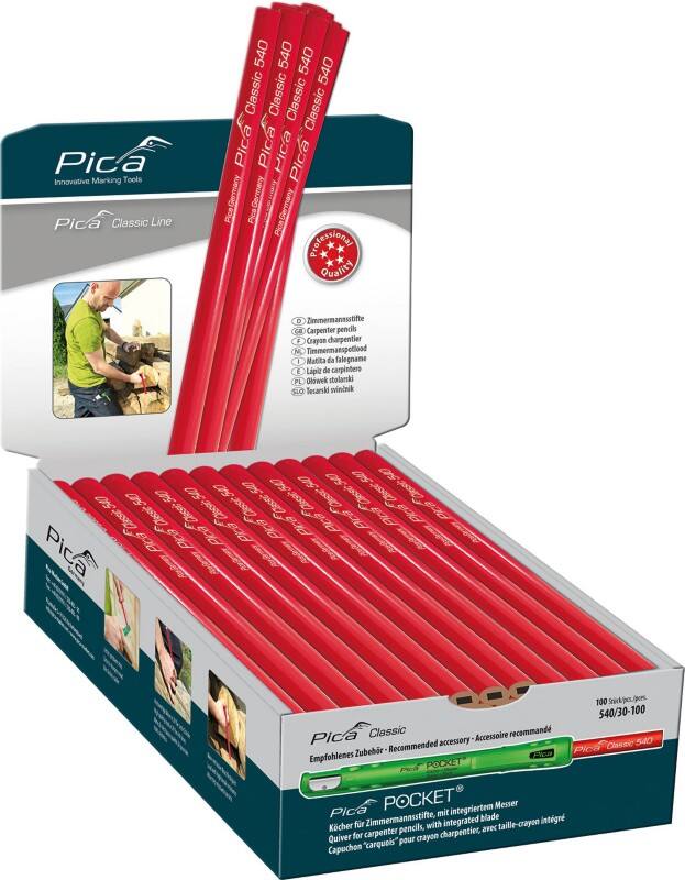 Pica Bleistift PI54030-100 2H 100 Stück