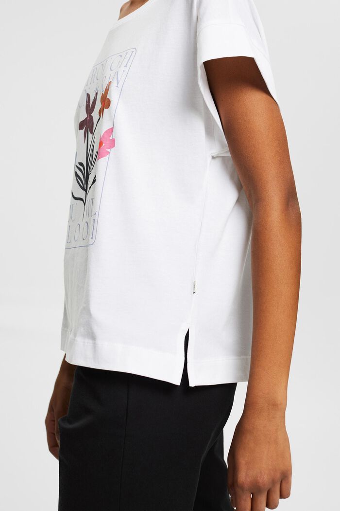 T-Shirt mit Print, Bio-Baumwolle