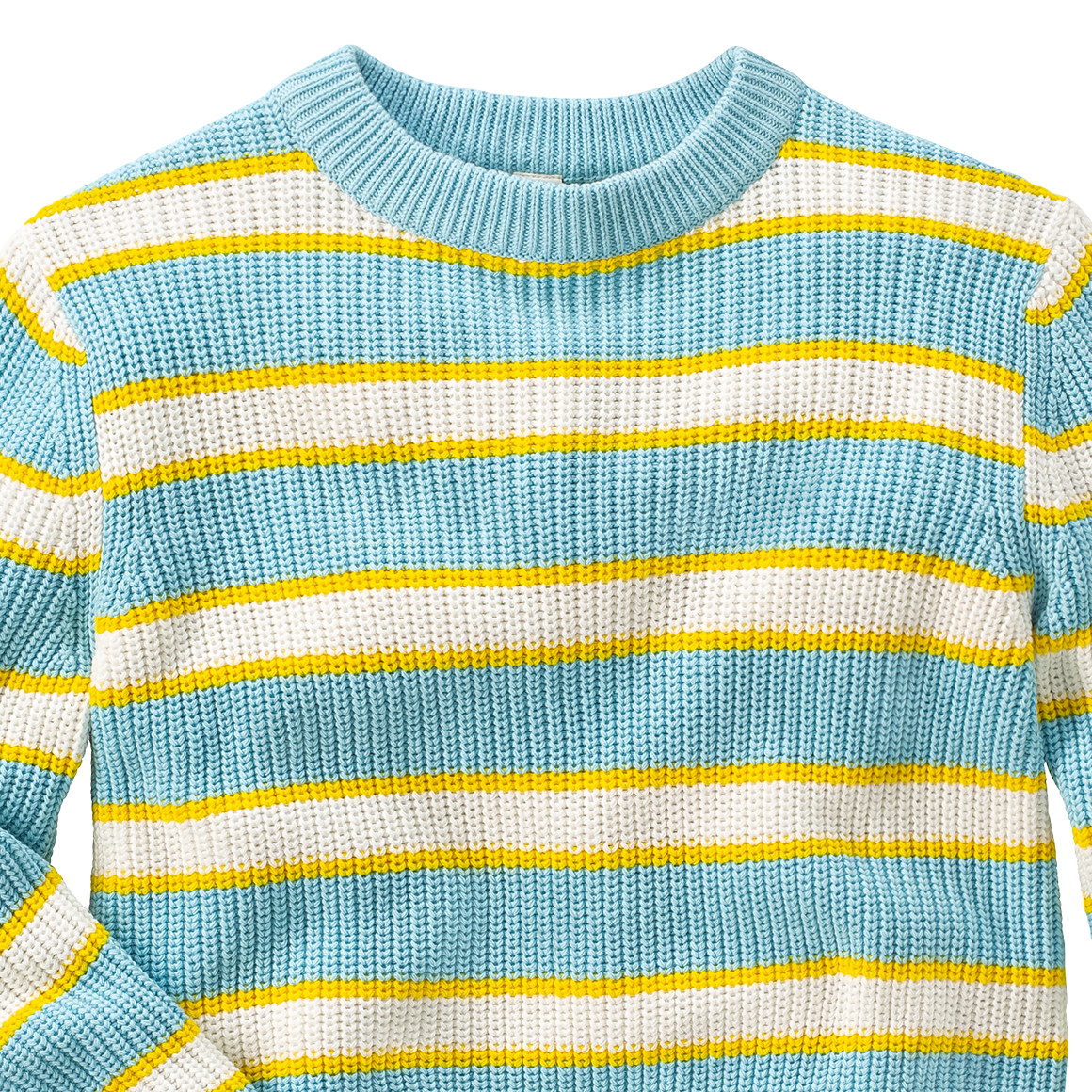 Mädchen Strickpullover mit Streifen