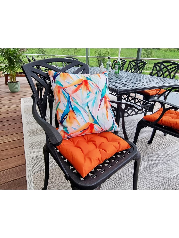 JACK Outdoor Dekokissen Motiv 45x45cm inkl. XXL Füllung in Strelitzia günstig kaufen 45x45 cm