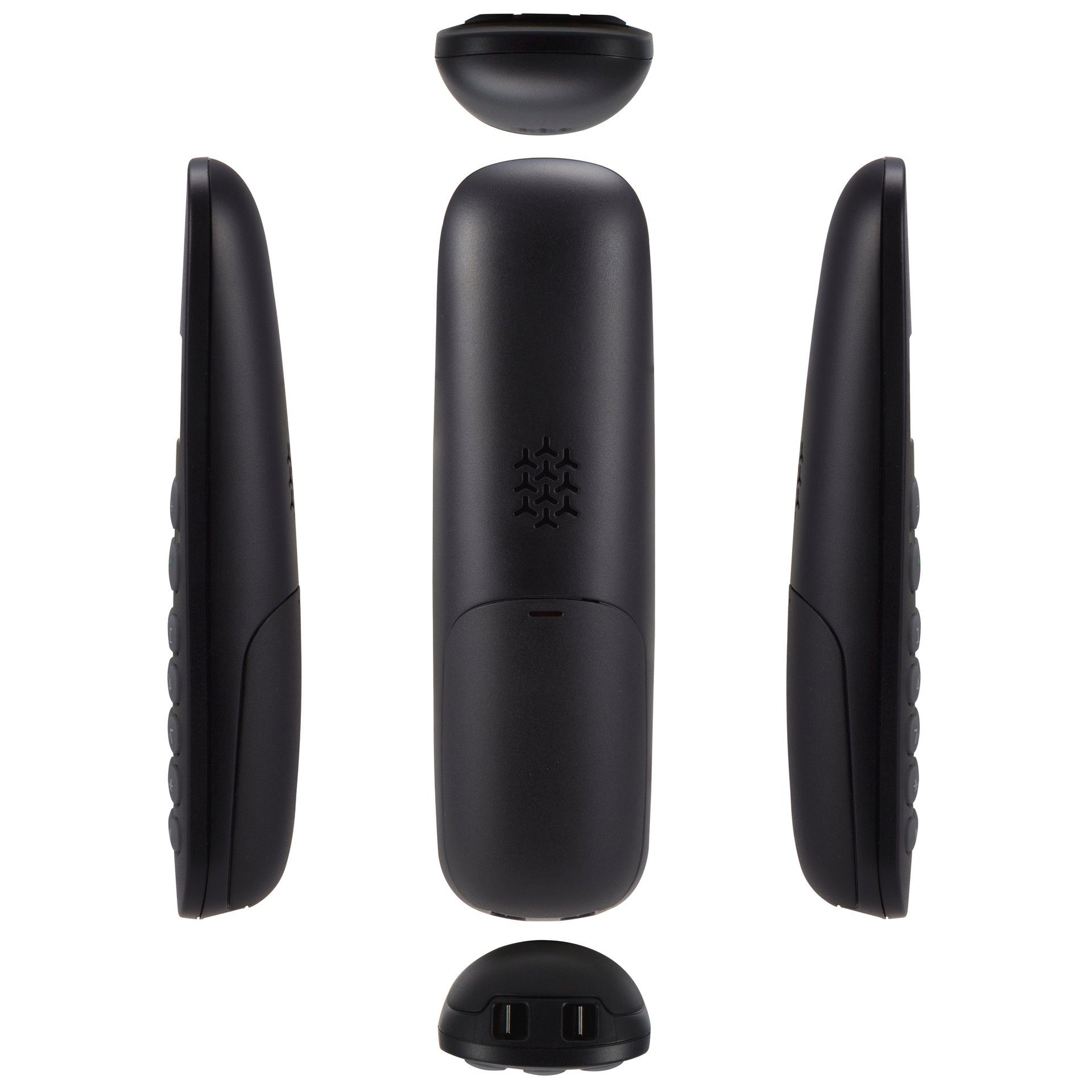 Profoon PDX-320 - DECT-Telefon mit 2 Mobilteilen Schnurloses DECT-Telefon