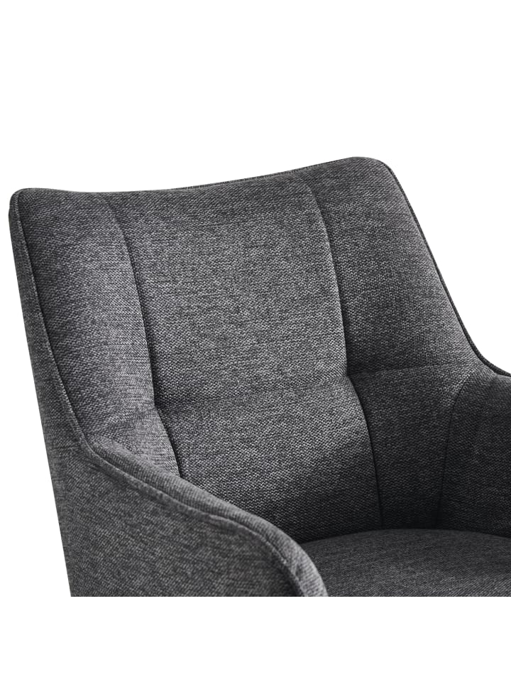 B&D Home 2er-Set: Esszimmerstuhl BREIGHT in Anthrazit - (B)56 x (H)83 x (T)59 cm günstig kaufen onesize