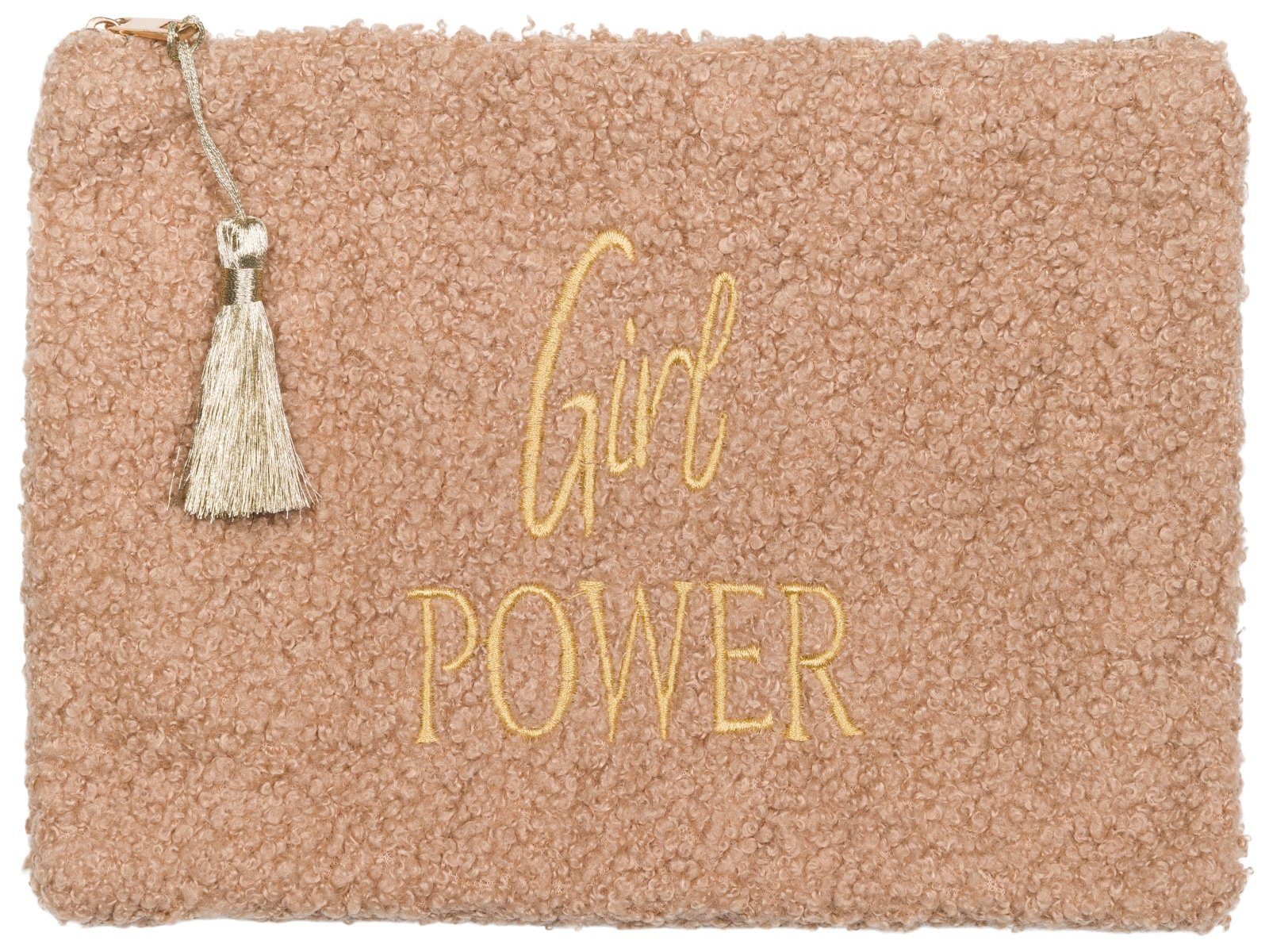styleBREAKER Kosmetiktasche (1-tlg), Beautybag Girl Power