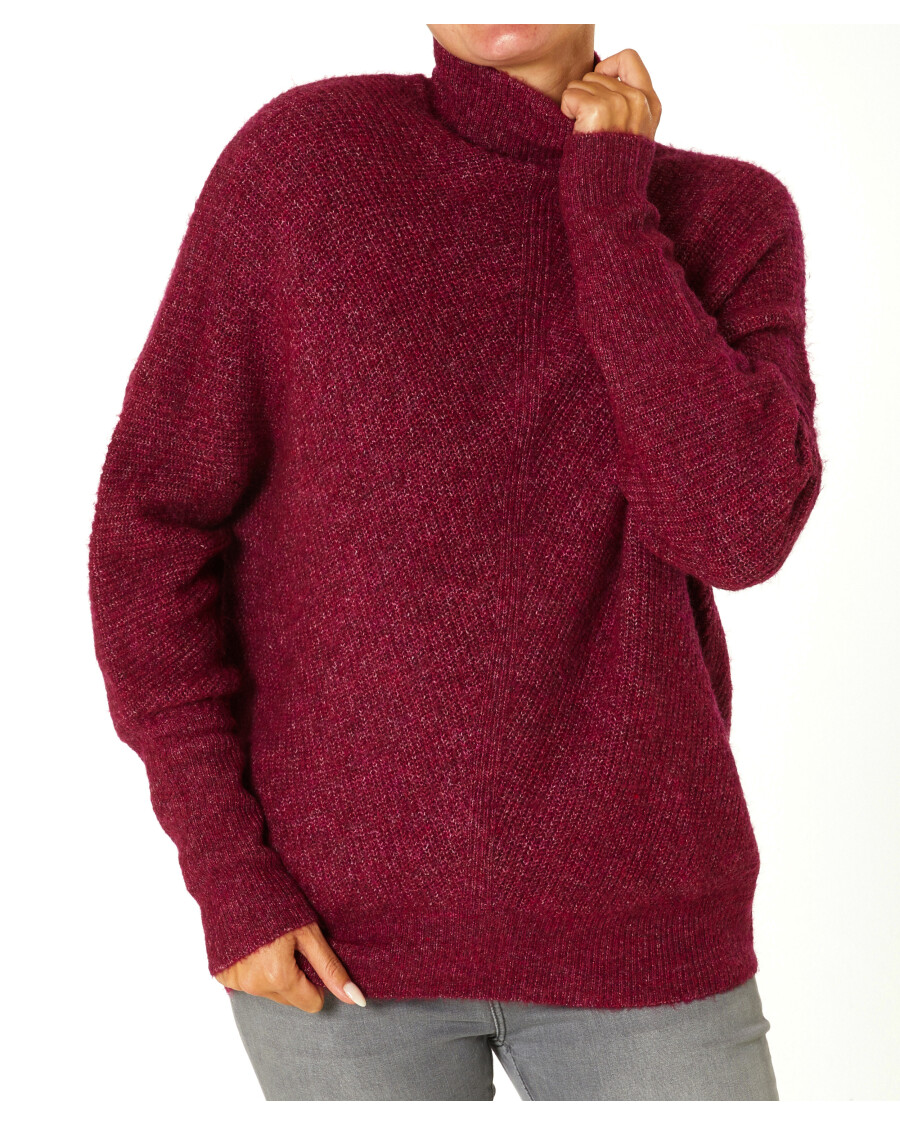 Flauschiger Strickpullover