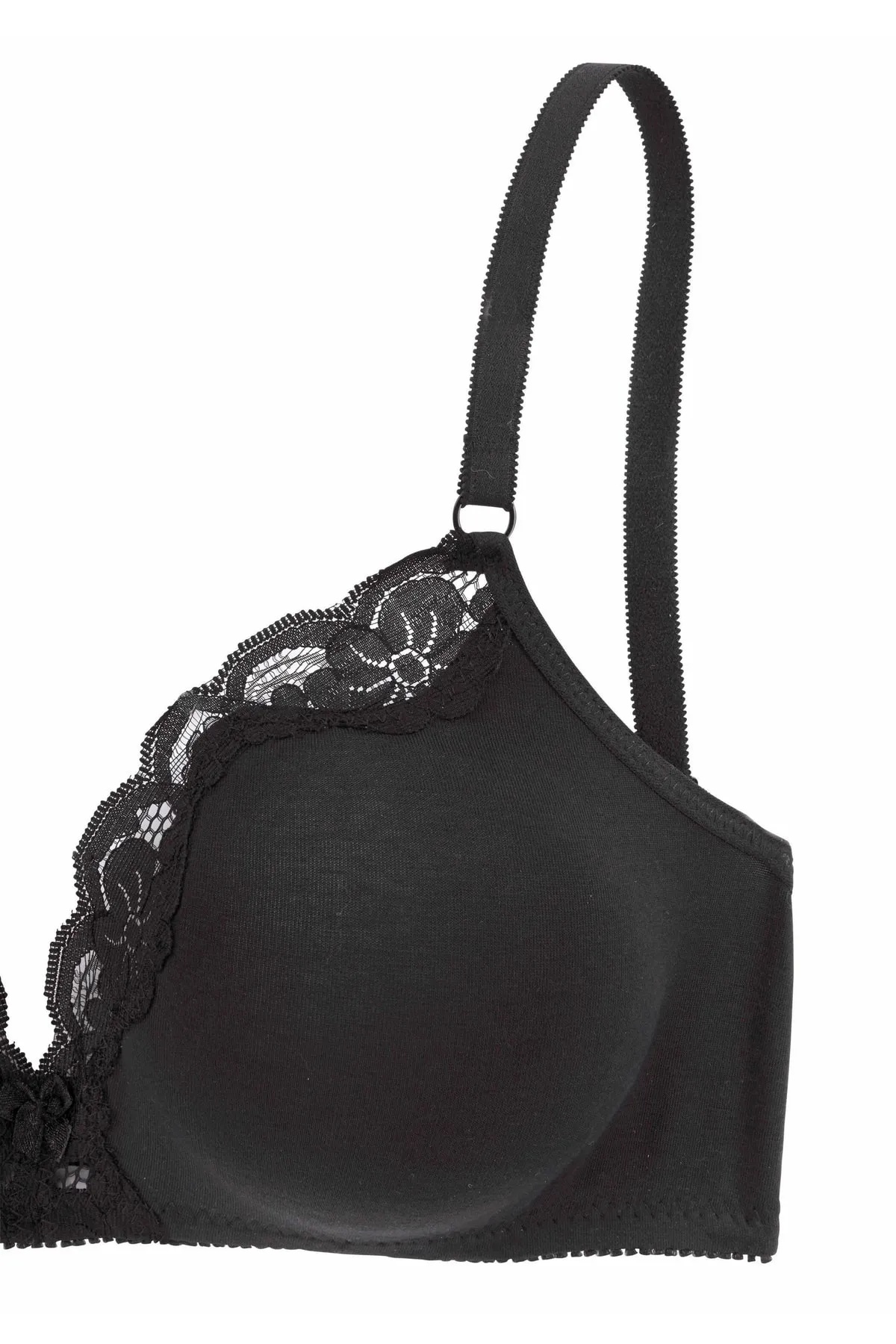 PETITE FLEUR  BH - Schwarz - Unifarben