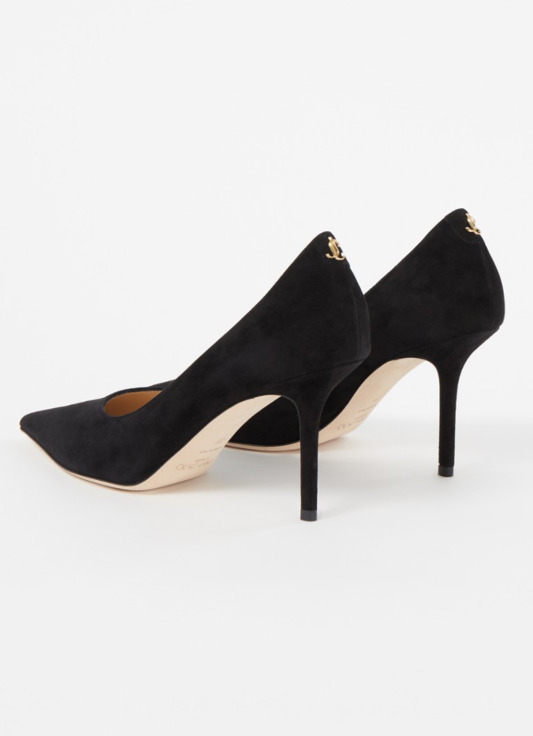 Pantofi cu toc Jimmy Choo Love din piele întoarsă