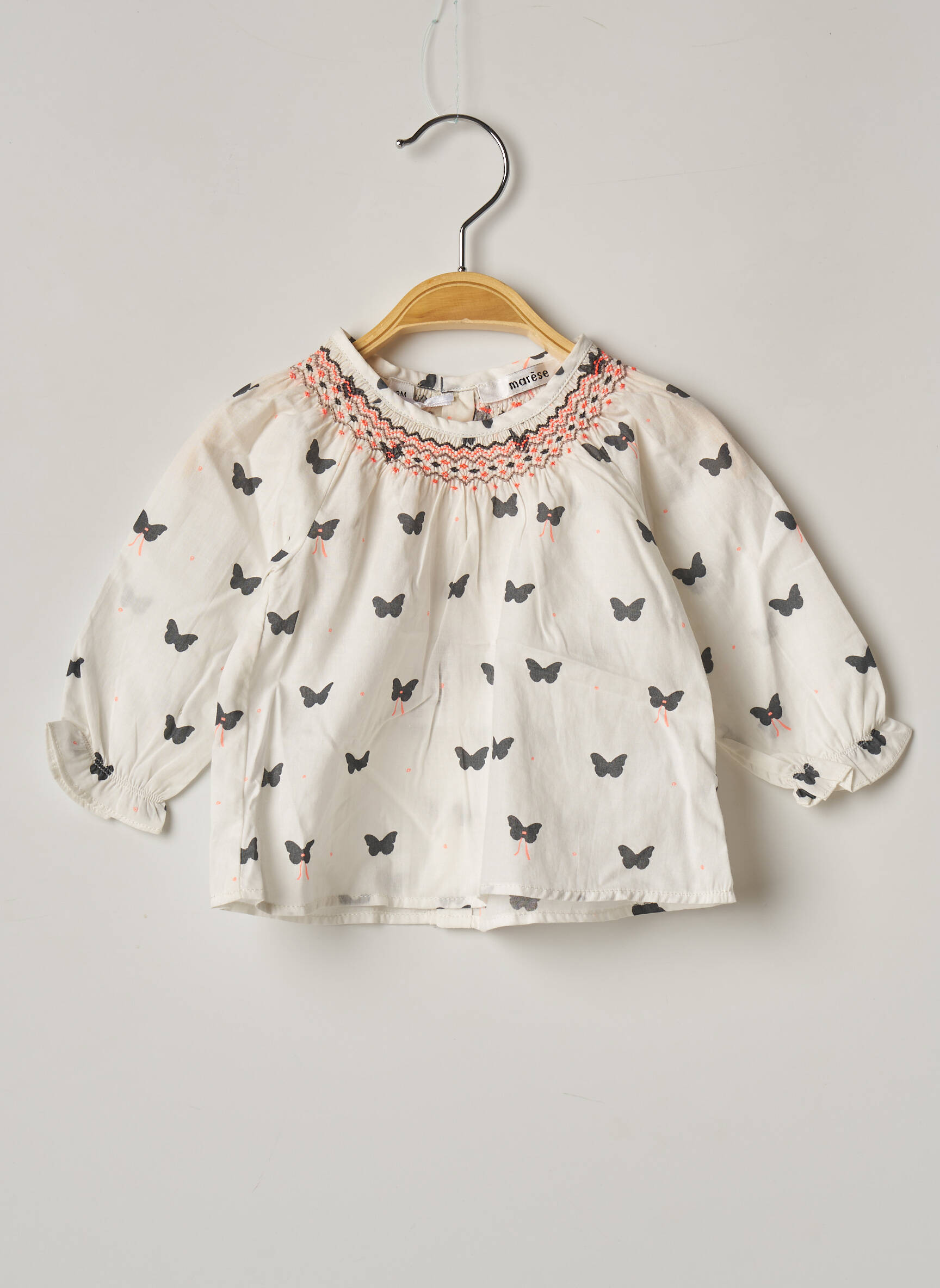 Marese Blouses Fille couleur blanc