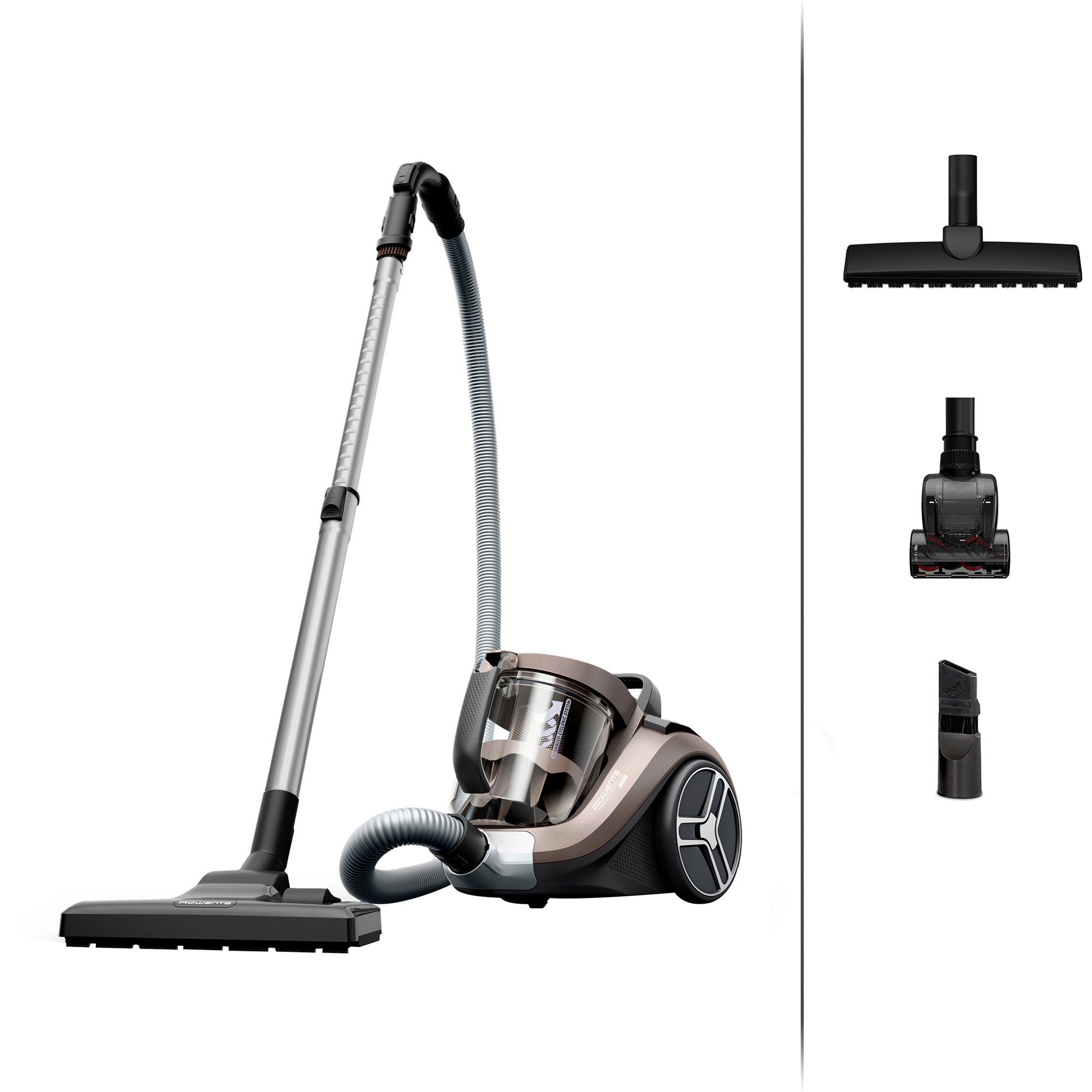 Rowenta Bodenstaubsauger Rowenta Compact Power XXL Animal RO4B50, Beutellos
