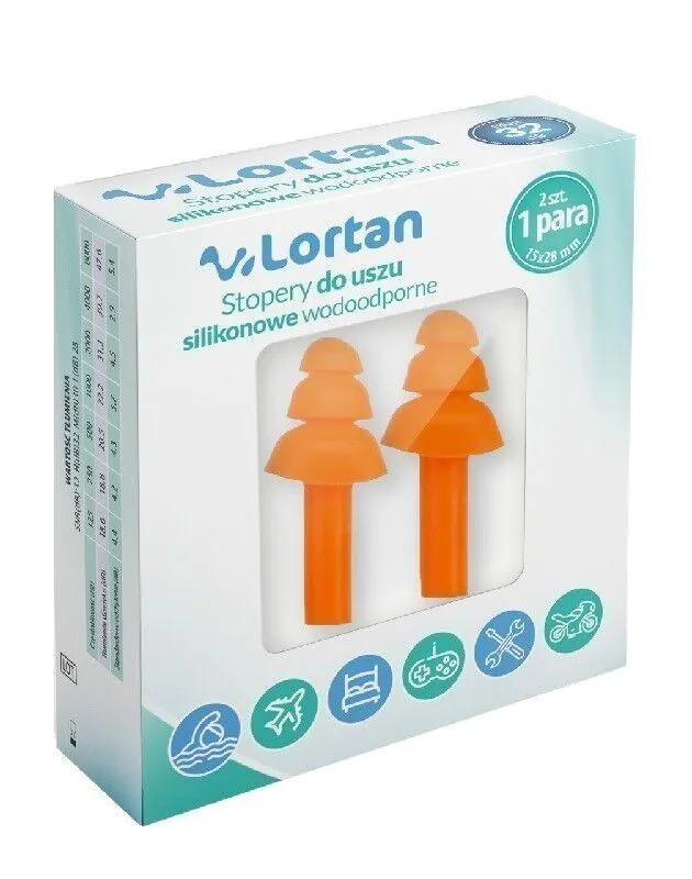 Lortan, Vandtætte Silikone Ørepropper