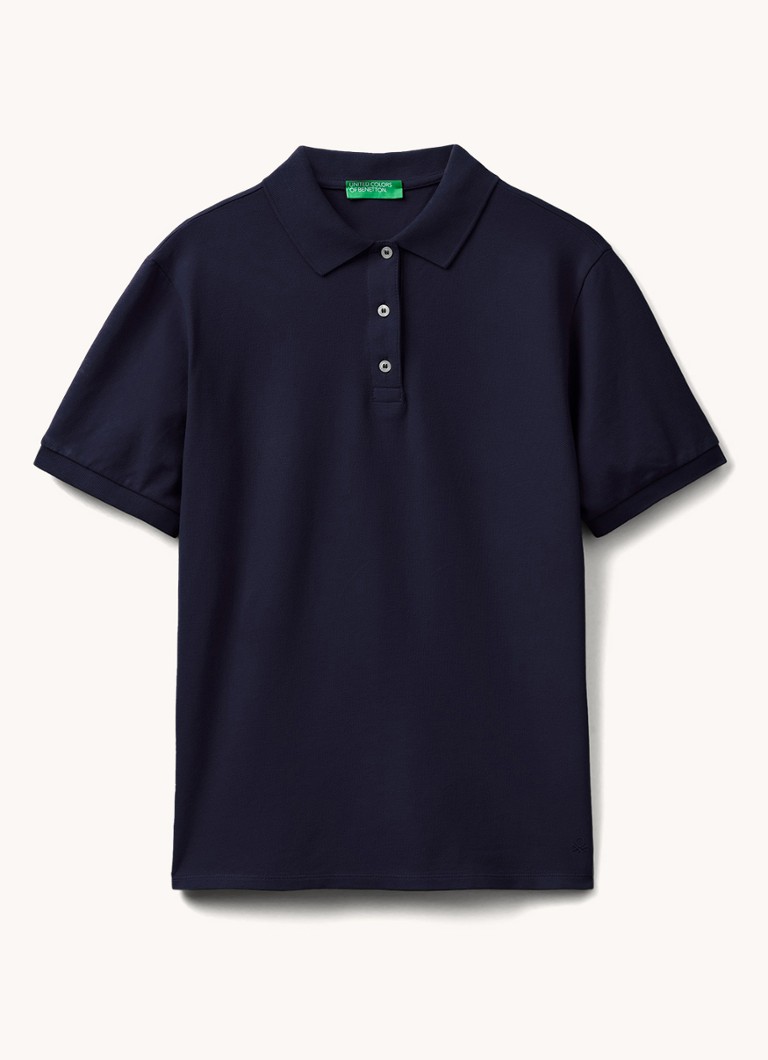 Benetton T-shirt with polo collar