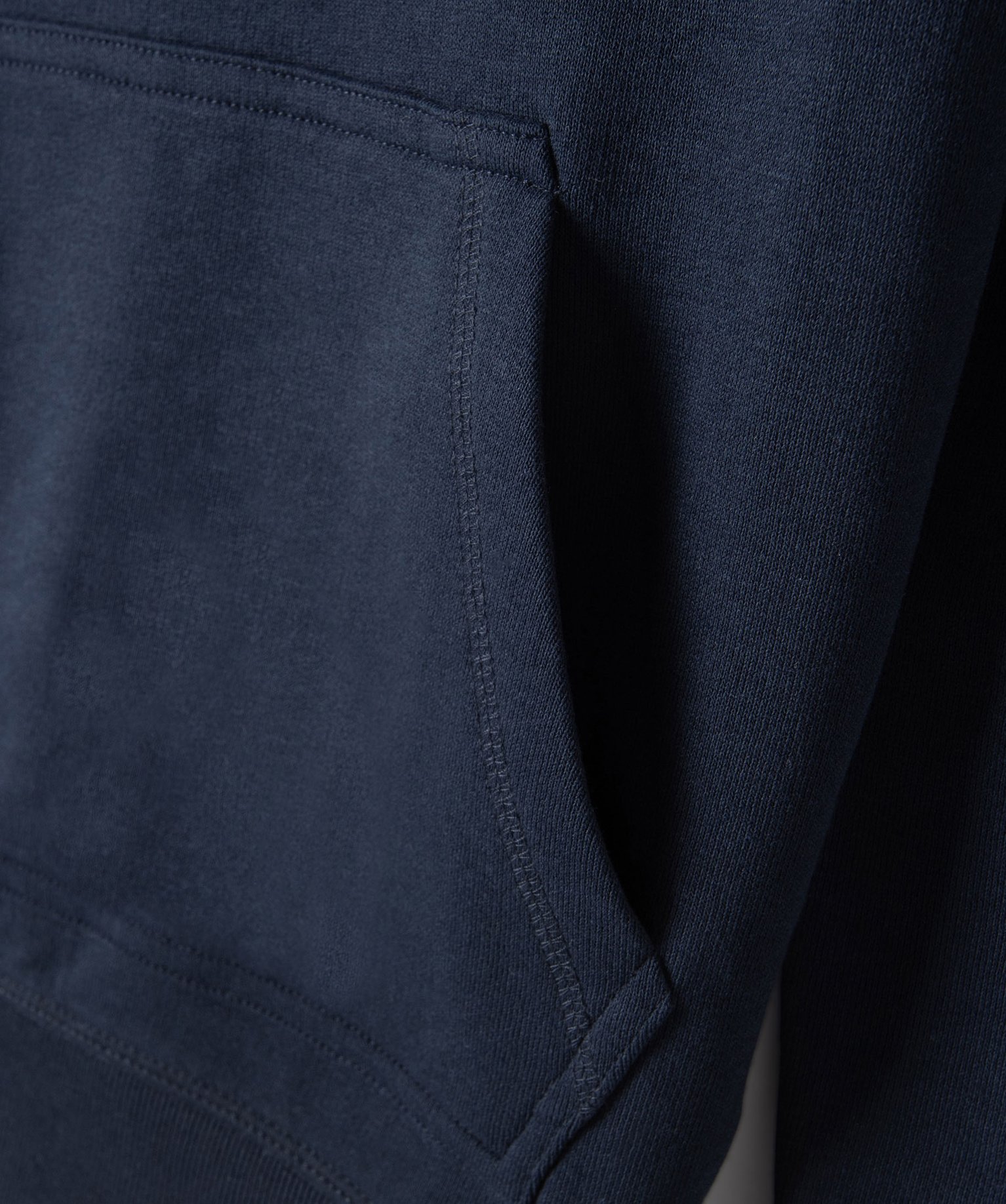 Sweat Garçon à capuche avec inscription poitrine - Camps U... marine | GEMO