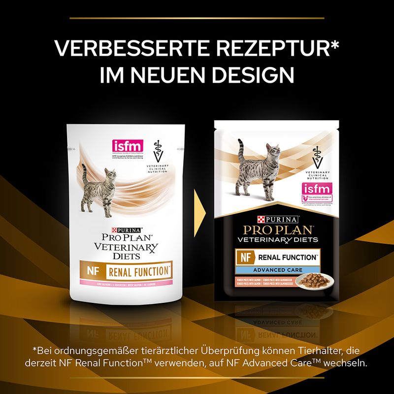 PURINA PRO PLAN Veterinary Diets Feline NF Advance Care Lachs