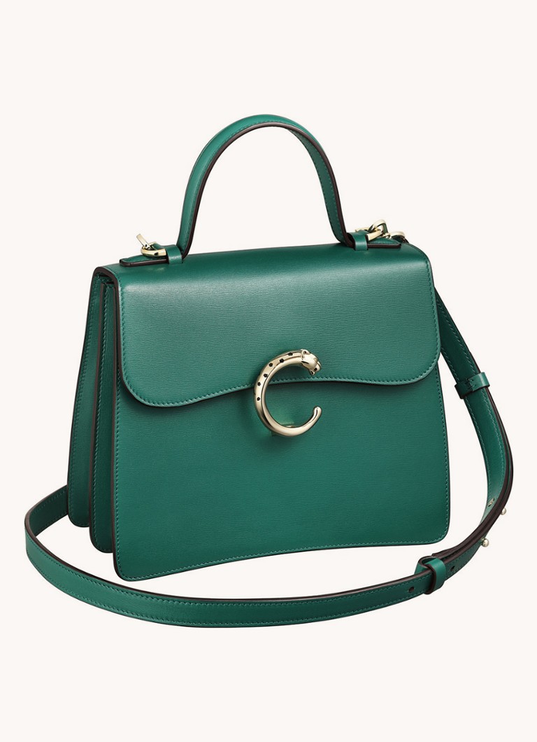 Mała torebka ze skóry cielęcej Cartier Panthère de Cartier CRL1002330