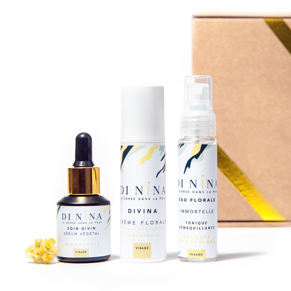di nina Coffret divin immortelle soin visage