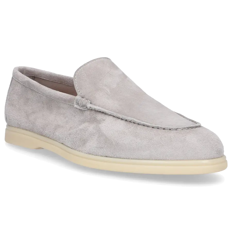 EN AVANT - Loafer 538 Veloursleder - grau