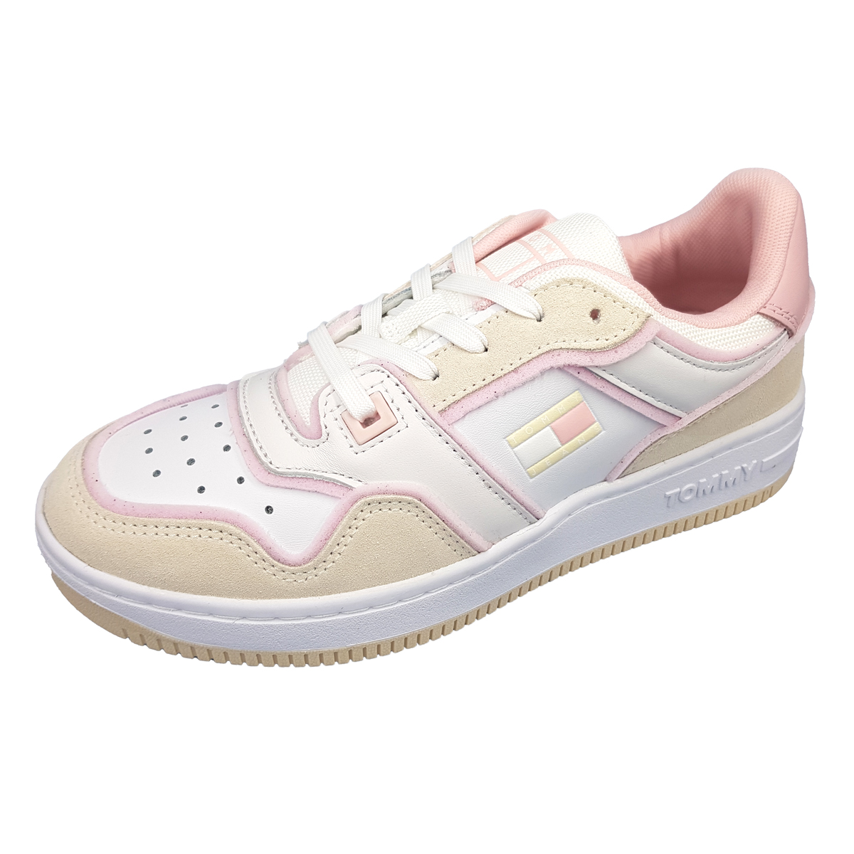 Tommy Hilfiger Decon Basket low cut EN0EN02084 Weiß AEF Calico