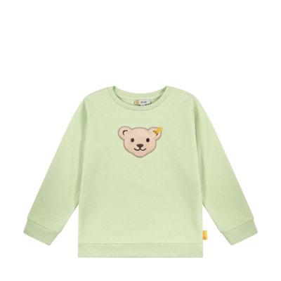 Sweatshirt, hellgrün für Jungs