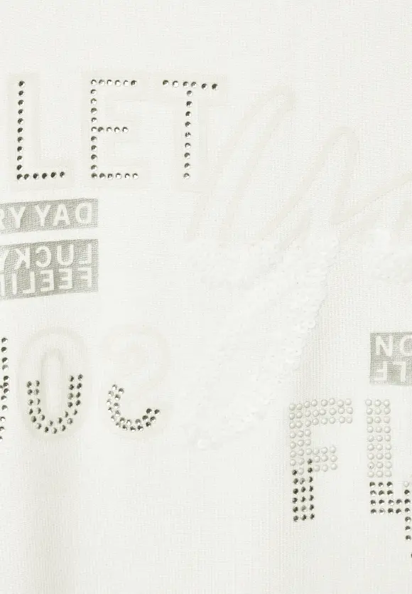 CECIL Langarmshirt mit Frontprint