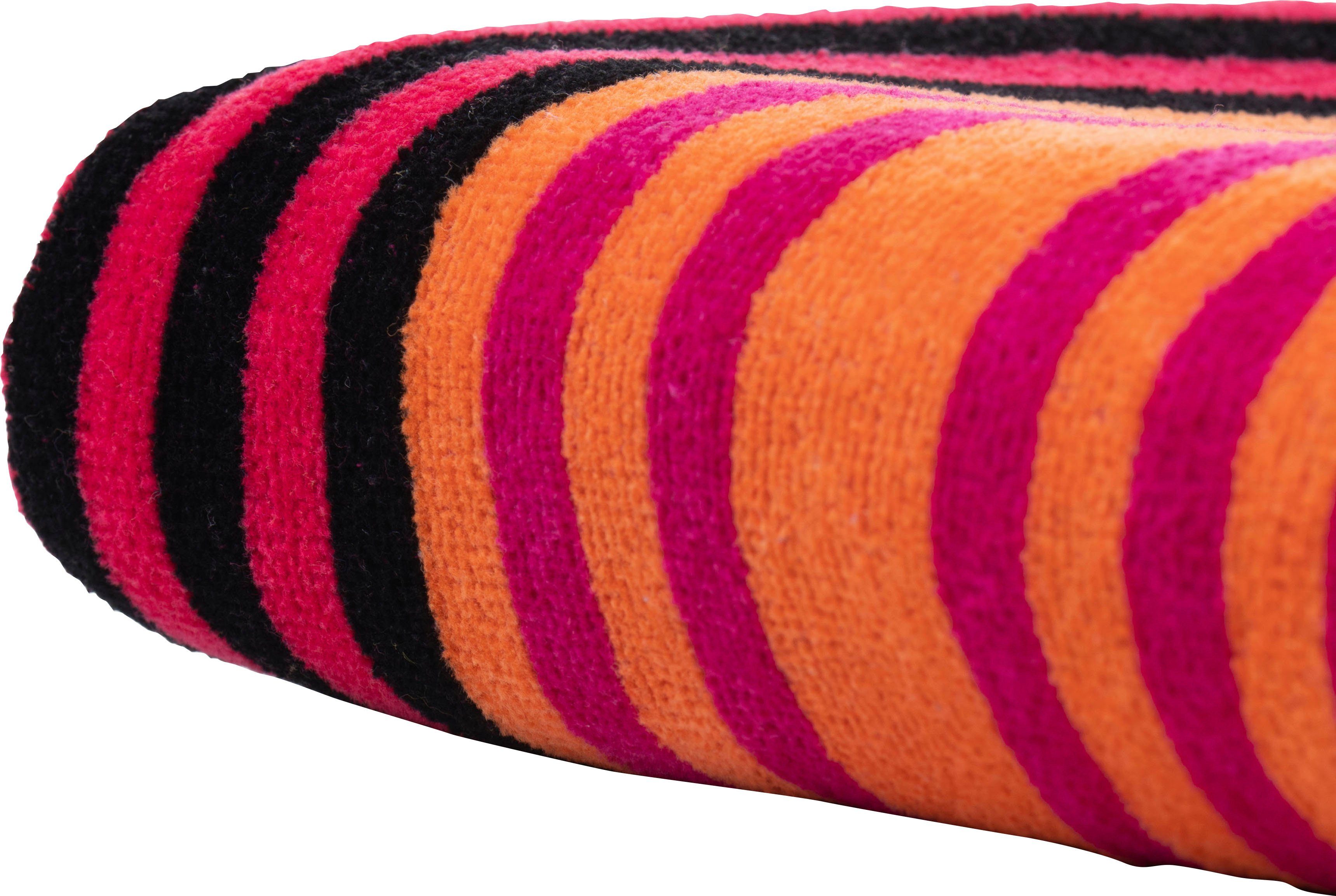 Gözze Strandtuch Streifen 1, Jacquard-Velours (1-St), Badetuch, modern gestreift, reine Baumwolle