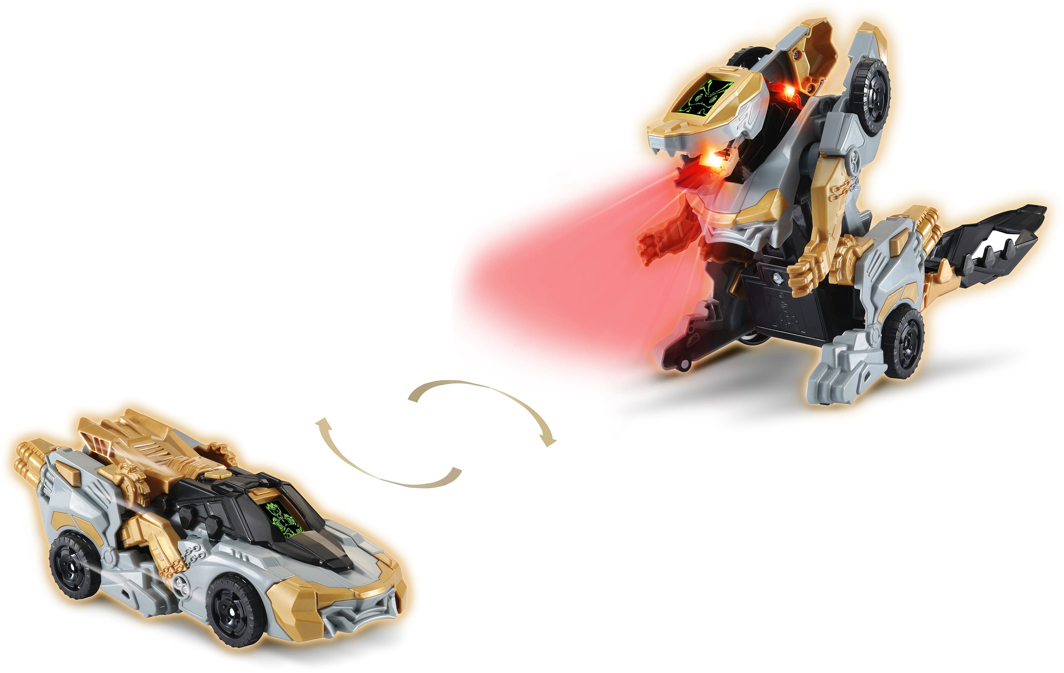Vtech® Actionfigur Switch & Go, OneClick-Mega-Drache, mit Licht- und Soundeffekten
