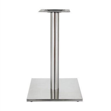 Melko Möbelfuß Tischbeine Tischuntergestell Unterstellfuß aus Edelstahl 72CM Schreibtischbein Tischgestell Tischkufe Tischkufe Tischfüße Boxenständer, (Stück), Robust