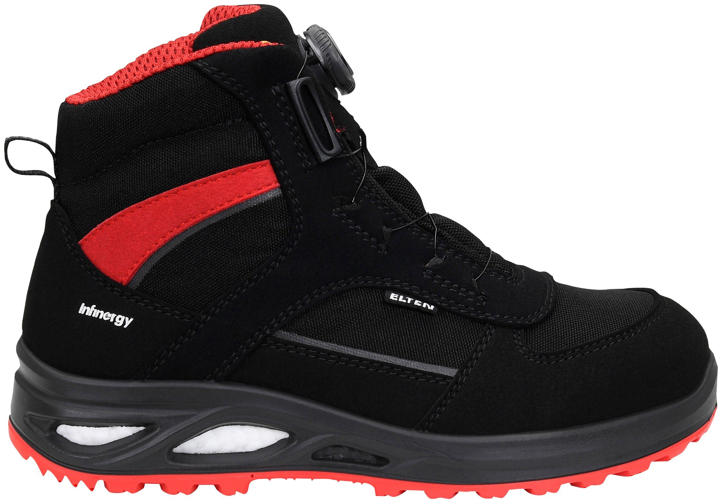 Elten HANNAH XXTL BOA® black-red Mid ESD Sicherheitsstiefel