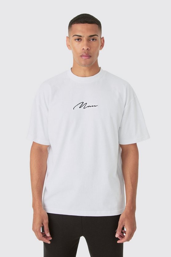 Oversize Man Signature T-Shirt