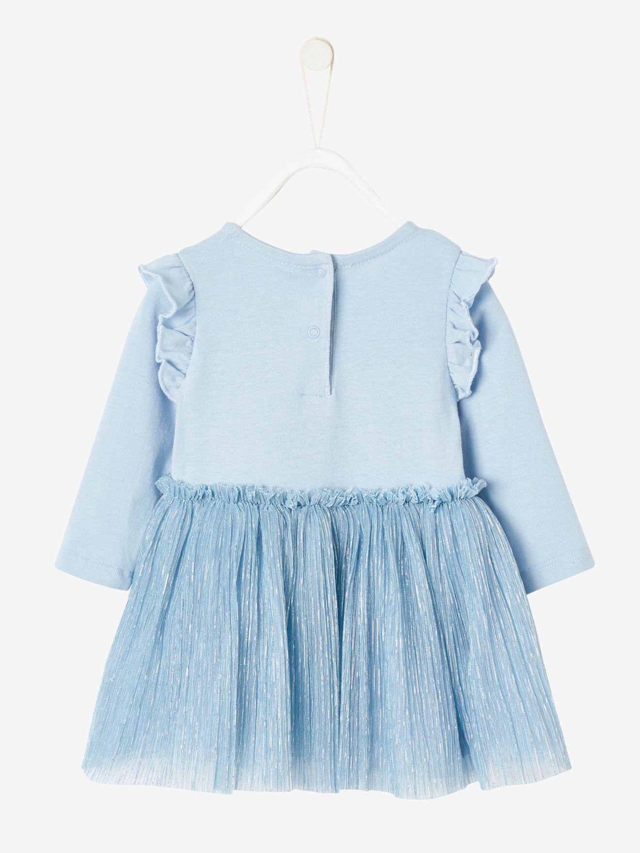 Vertbaudet Baby Kleid - petrol