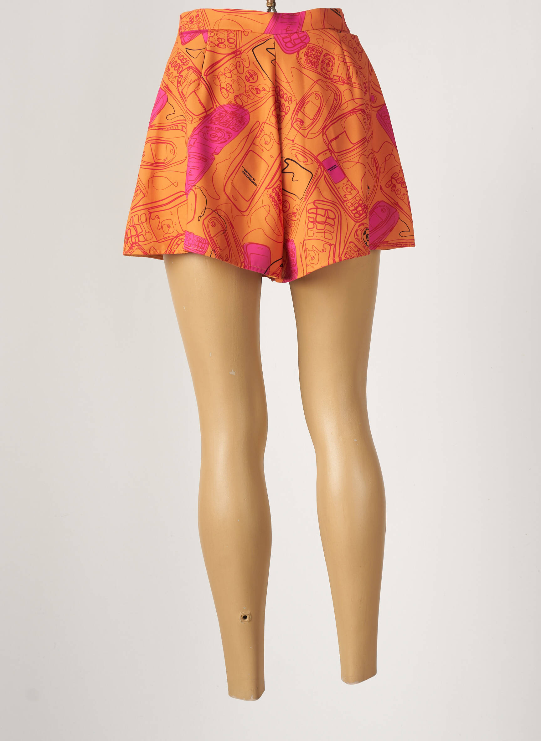 Temperatura Shorts 1 Femme couleur orange