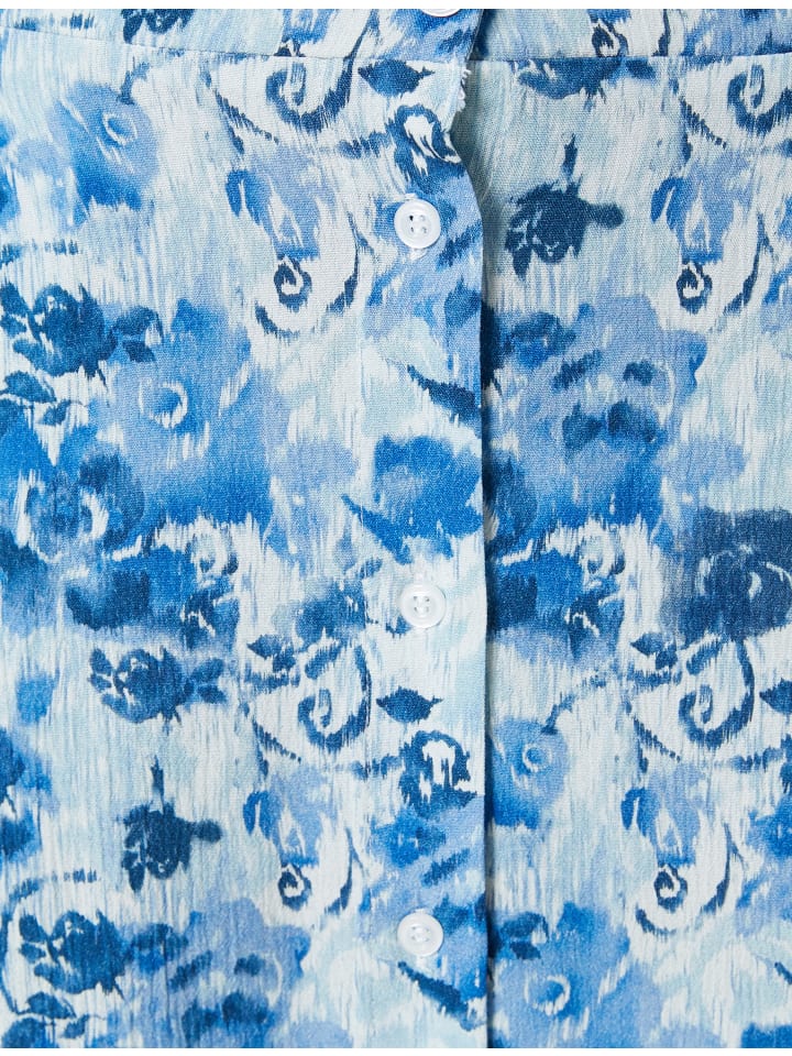 KOTON Rock in Blau Gemustert günstig kaufen 34