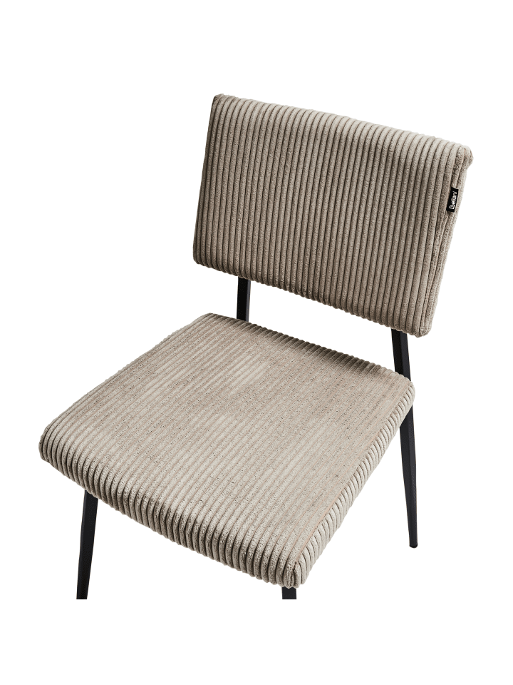 Beliani 2er-Set Esszimmerstuhl STURGIS in Beige/Schwarz günstig kaufen onesize